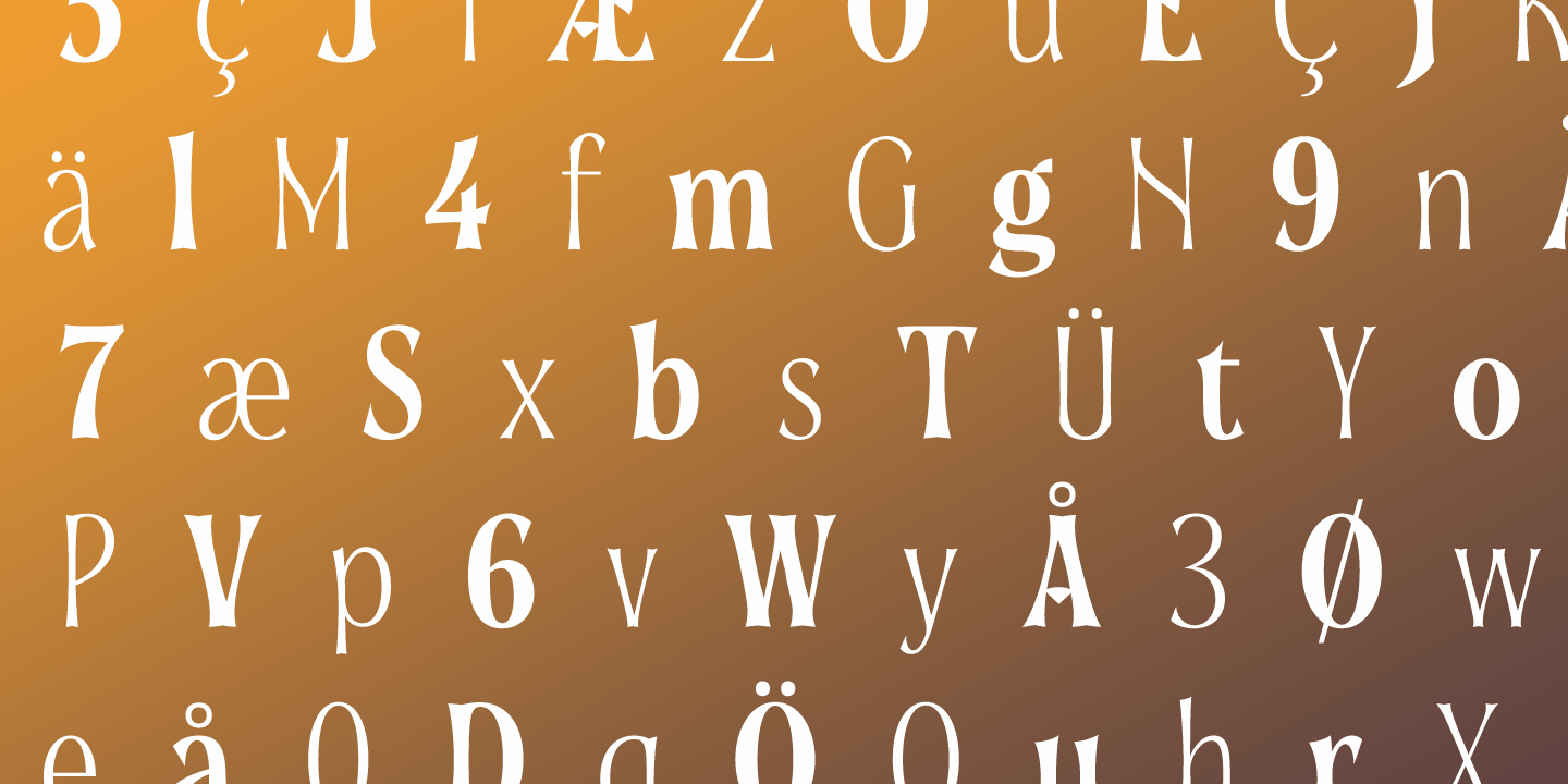 Soprani Font Poster #1