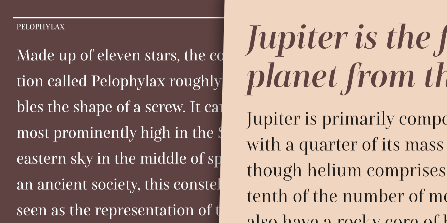 Soprani Font Poster #1
