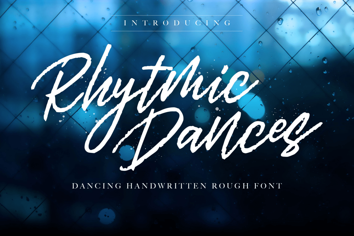 Rhytmic Dances Font Family Poster