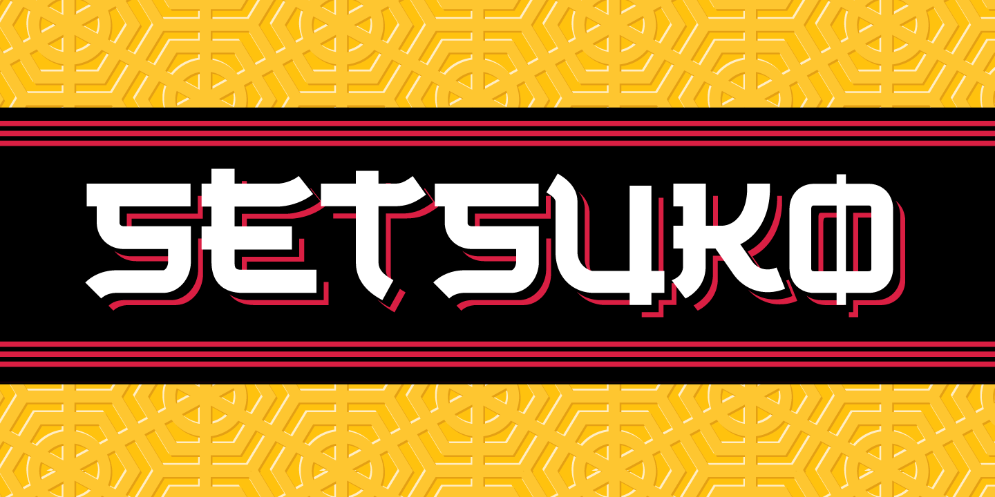 Setsuko Font Family Poster