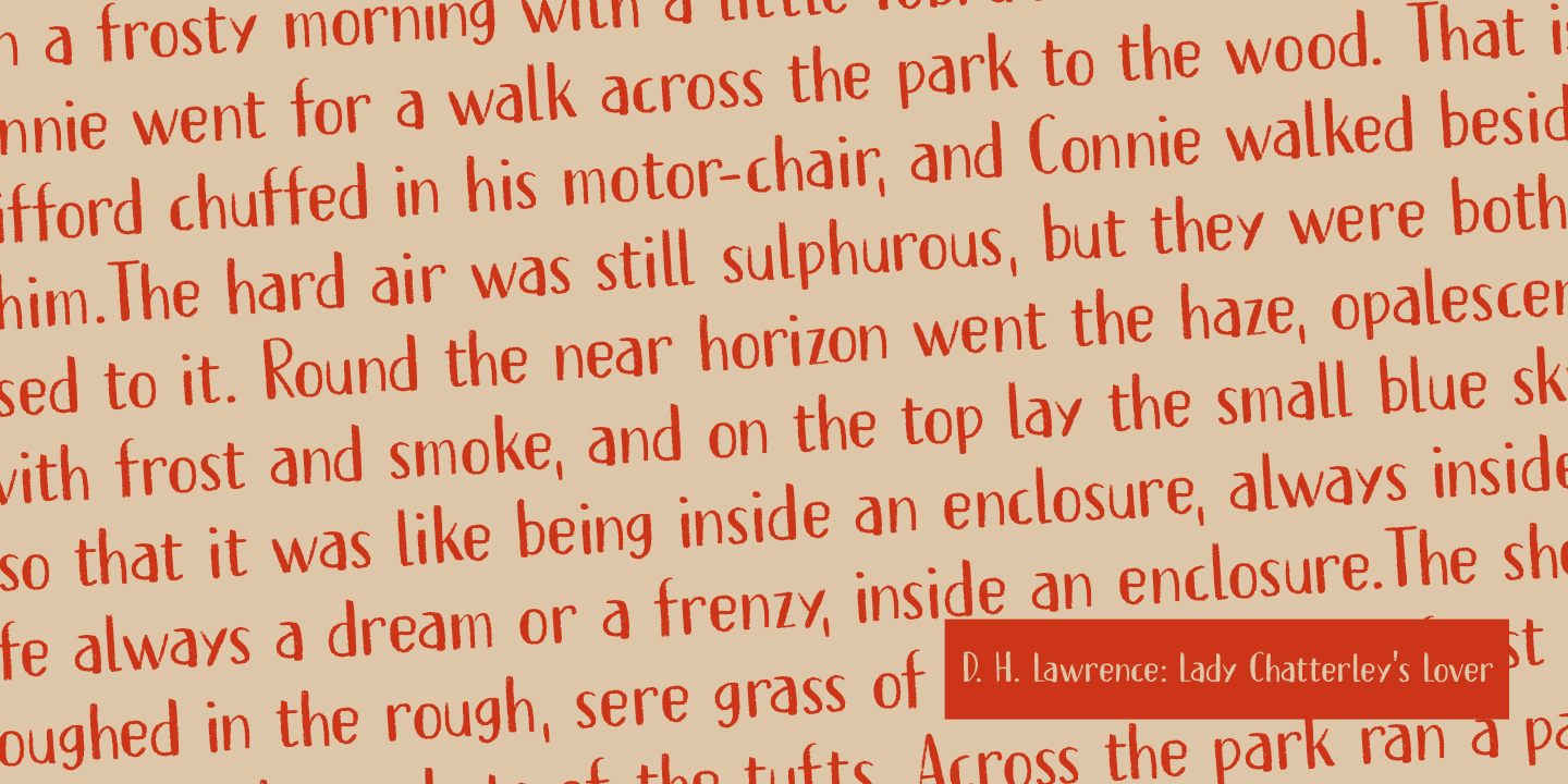 Erstwhile Font Poster #1