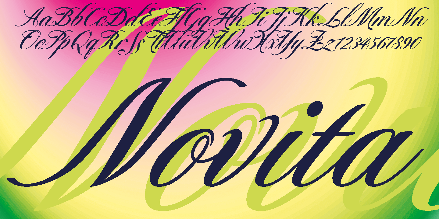 Novita Font Poster #1