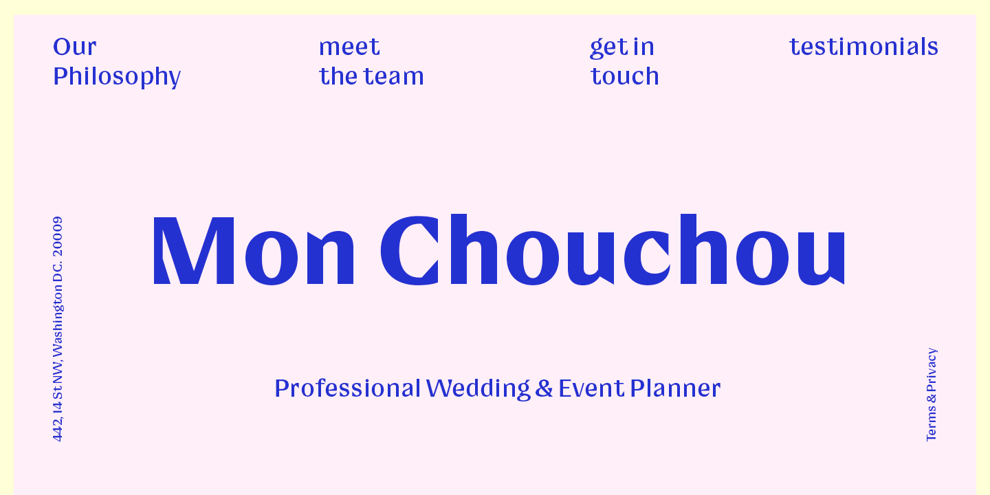 Laurel Font Poster #1