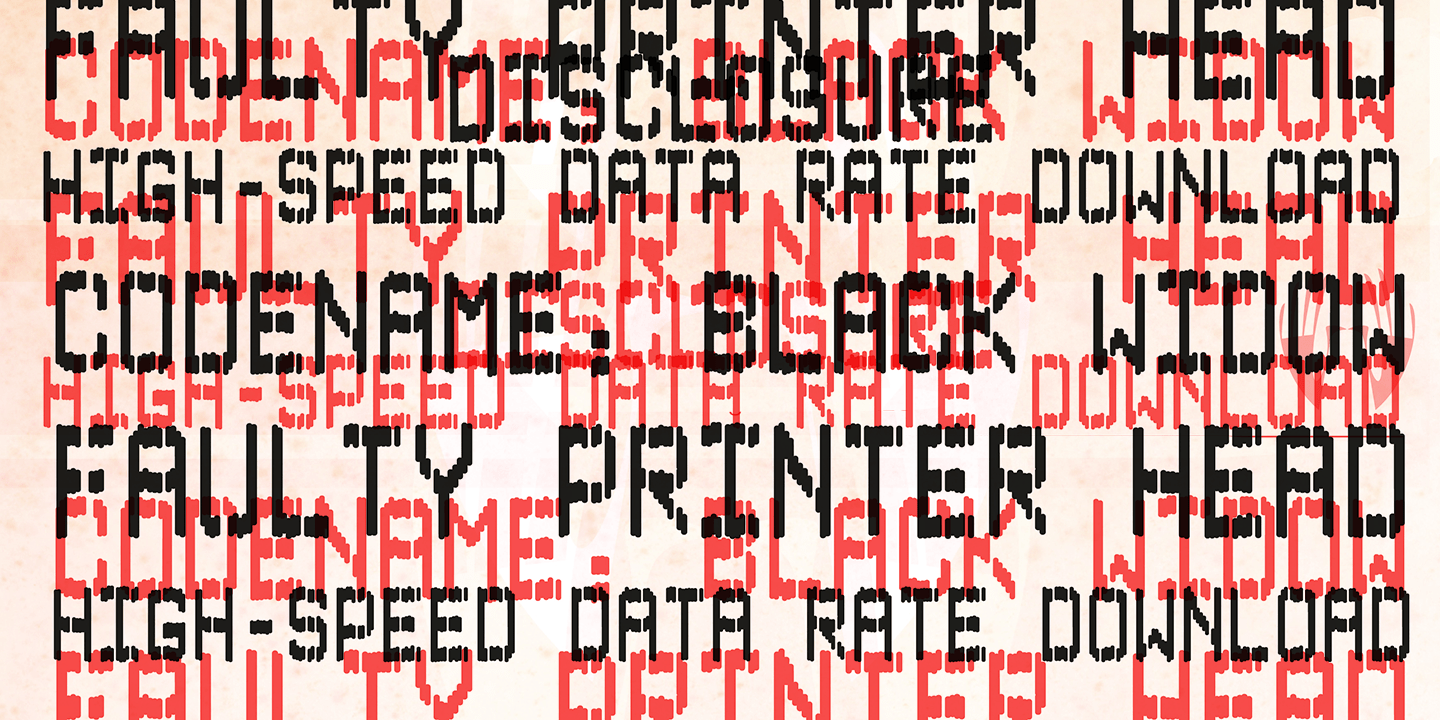 Disclosure Font Poster #1