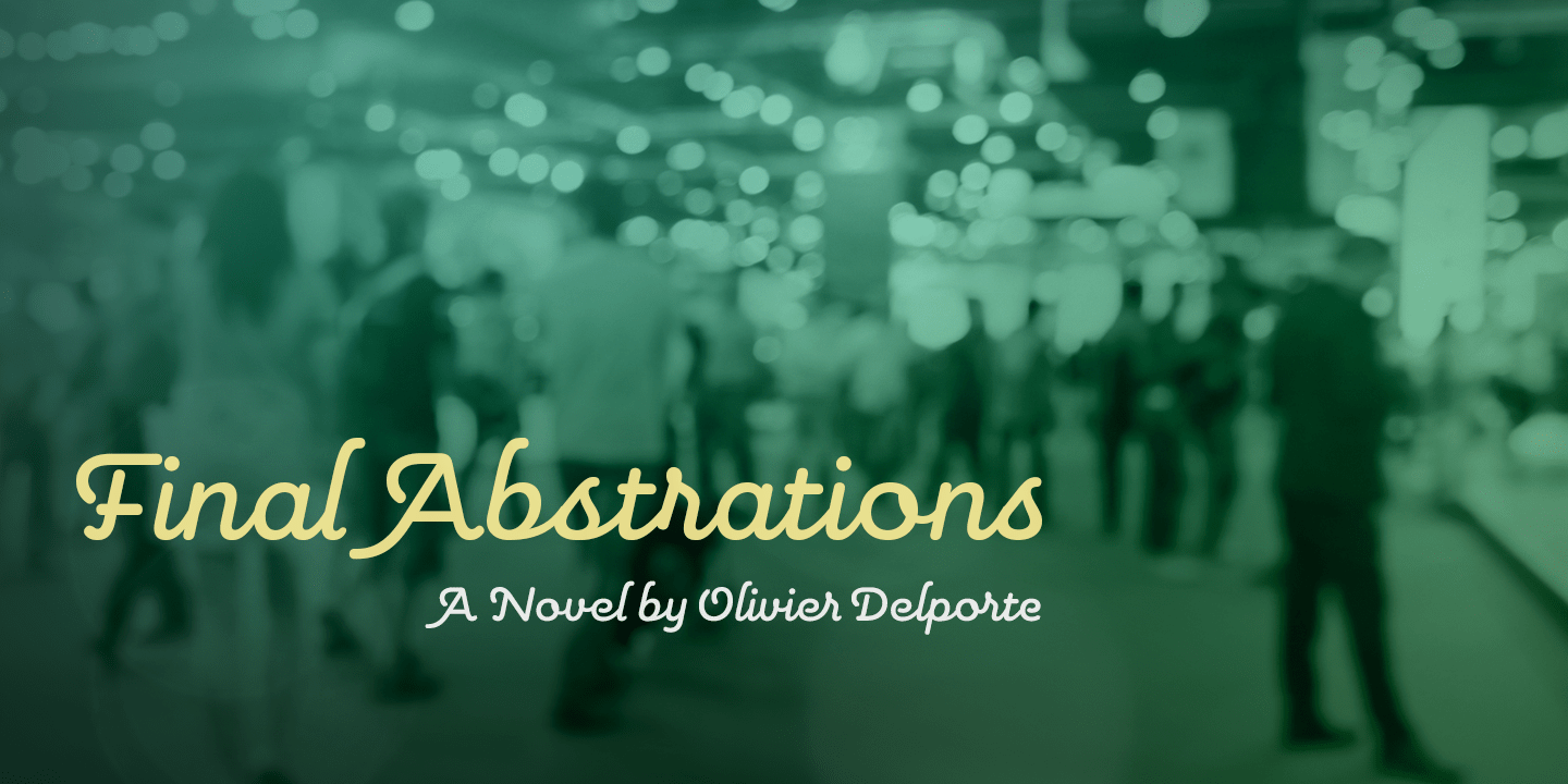 Pauline Script Font Poster #1