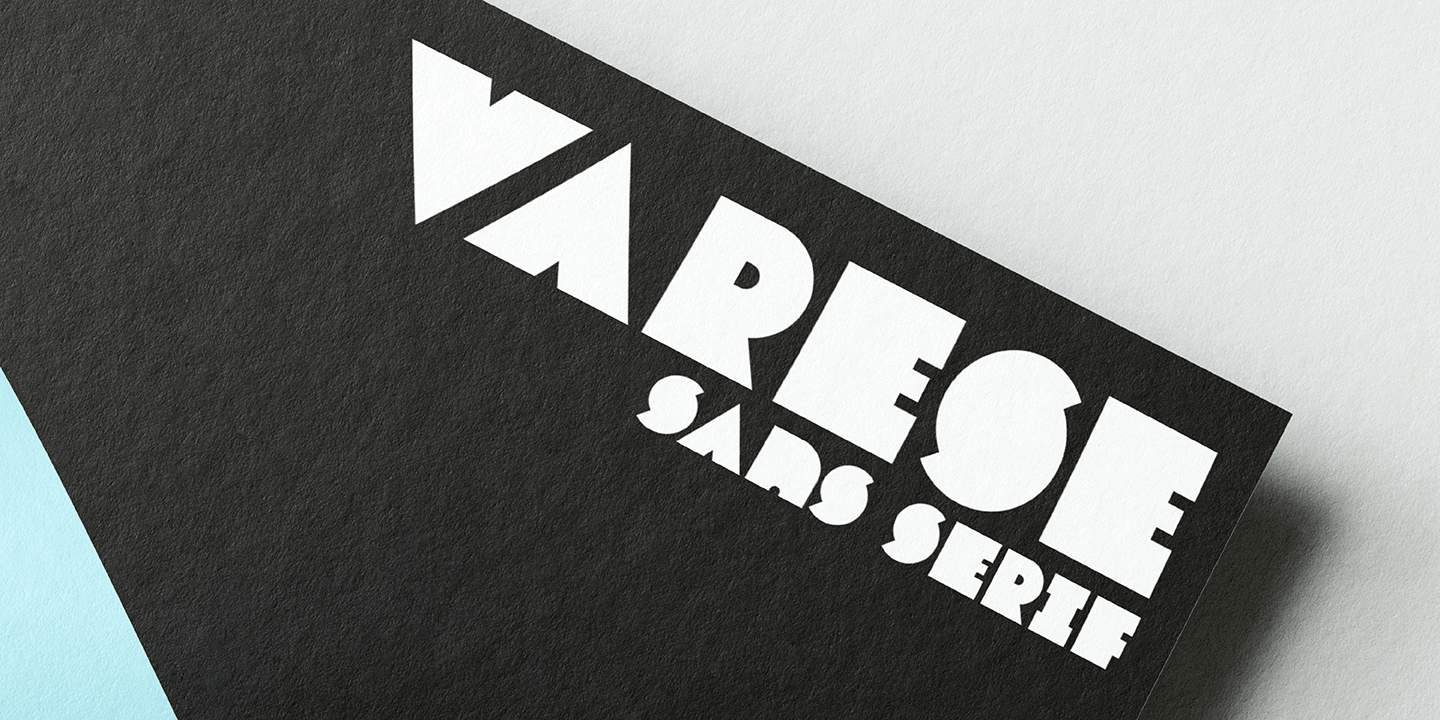 Varese Font Poster #1
