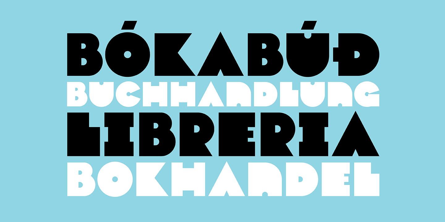 Varese Font Poster #1