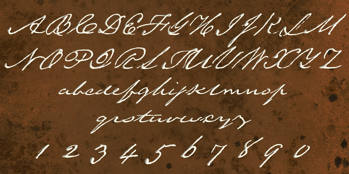 Texas Hero Font Poster #1