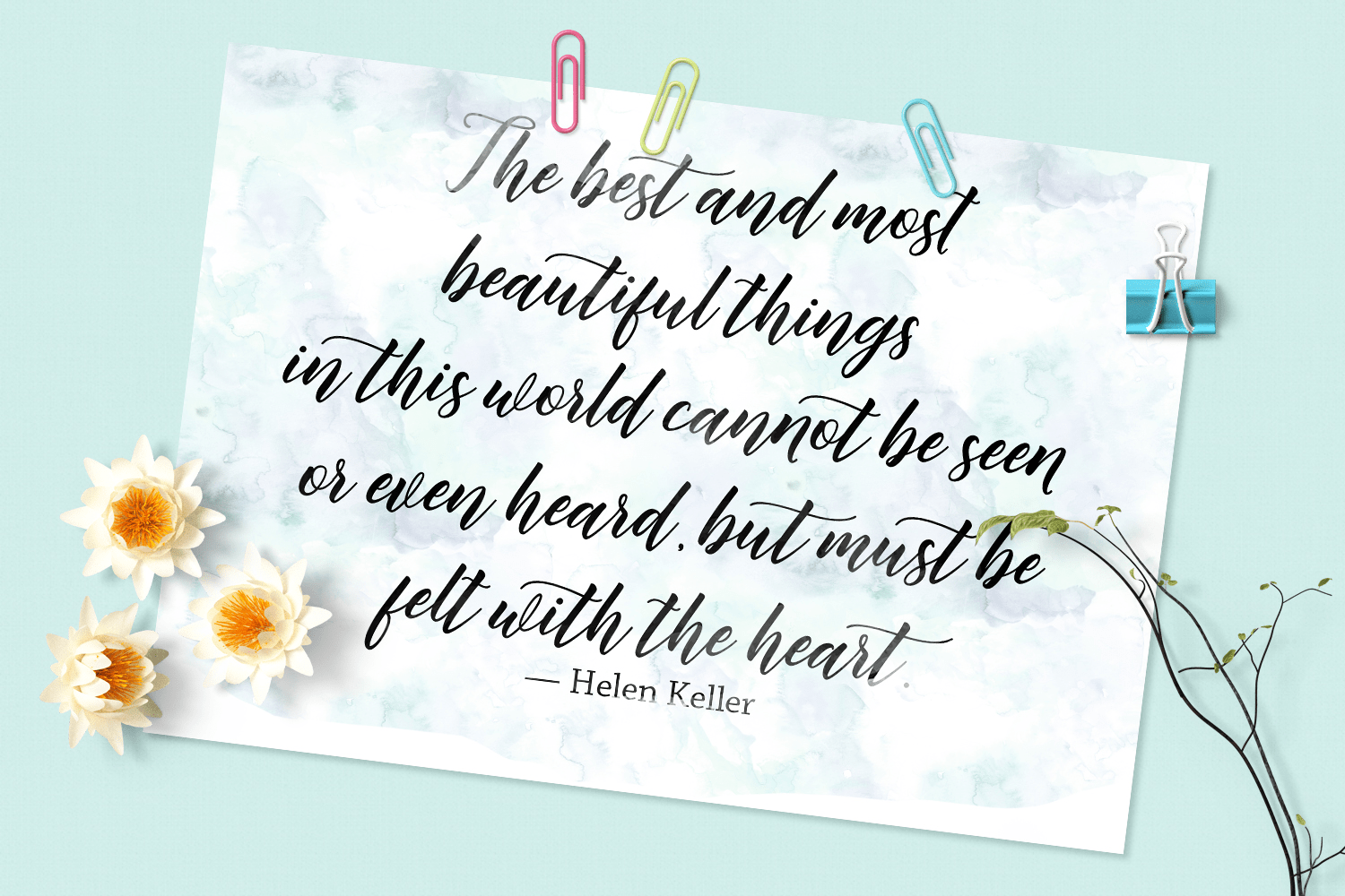 Butterflies Script Font Poster #1