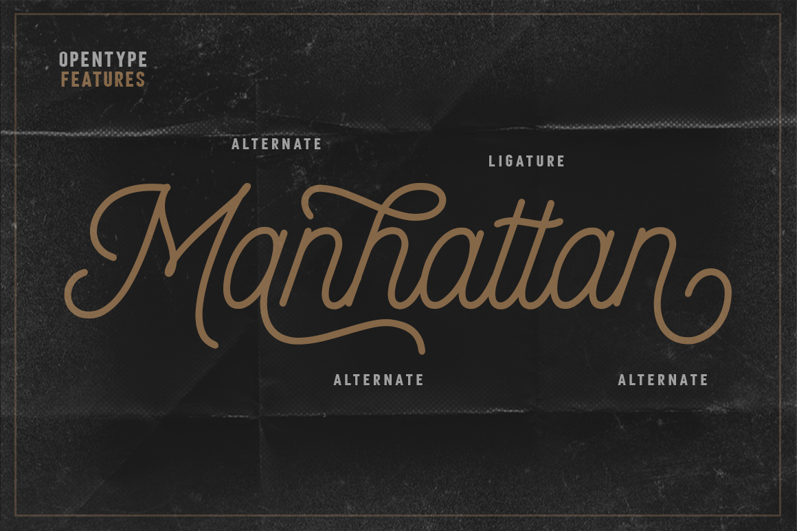 Monotage Font Duo Font Poster #1