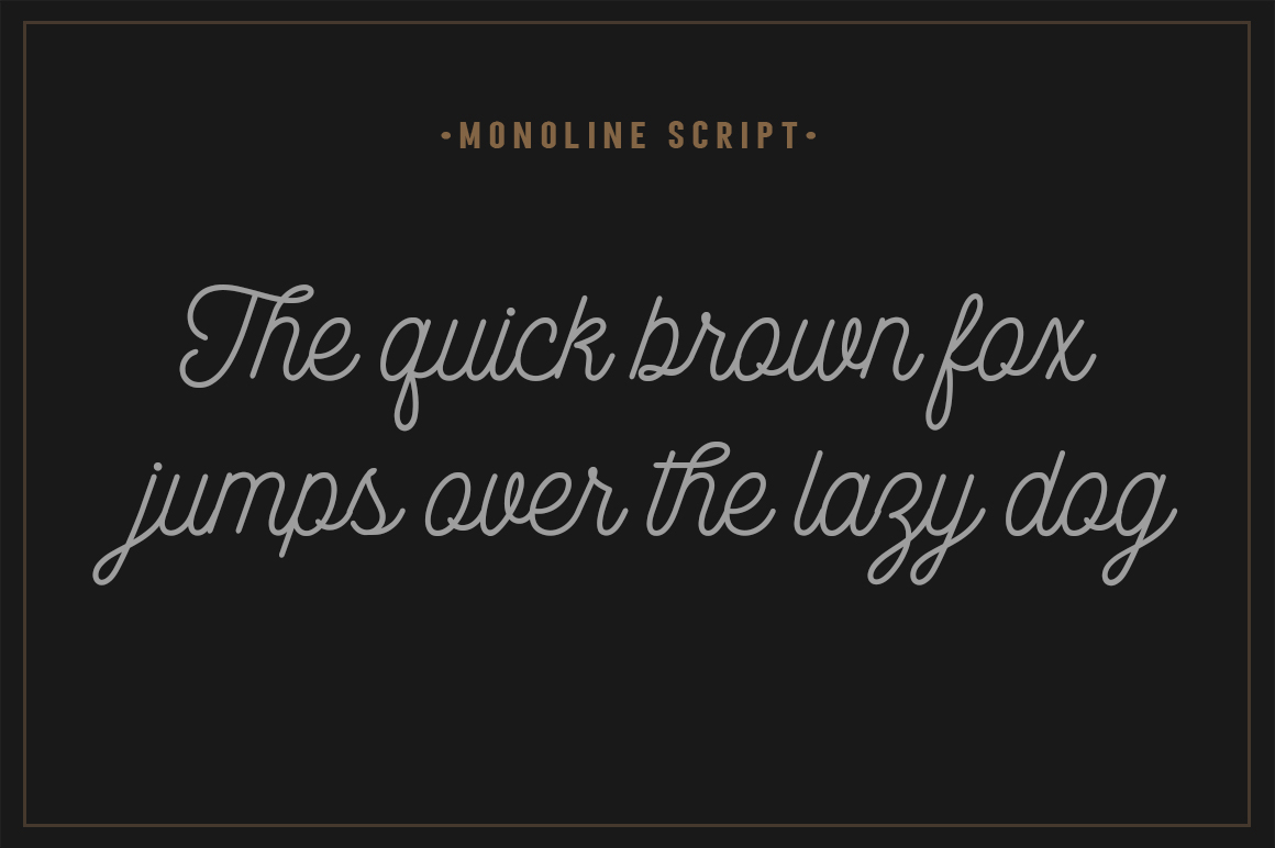 Monotage Font Duo Font Poster #1
