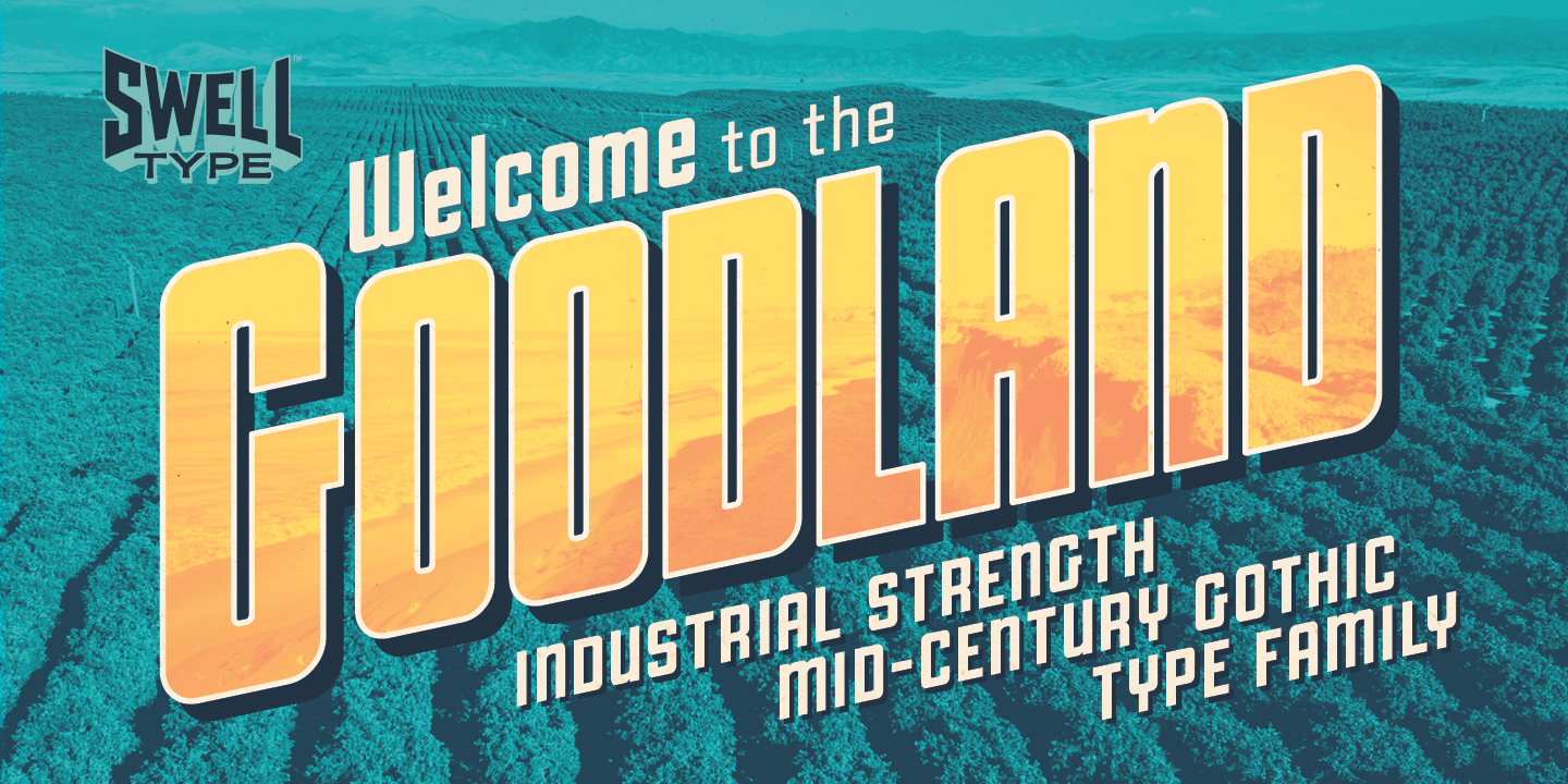Goodland Font Poster #1