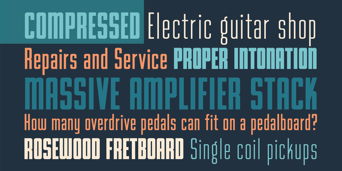 Goodland Font Poster #1