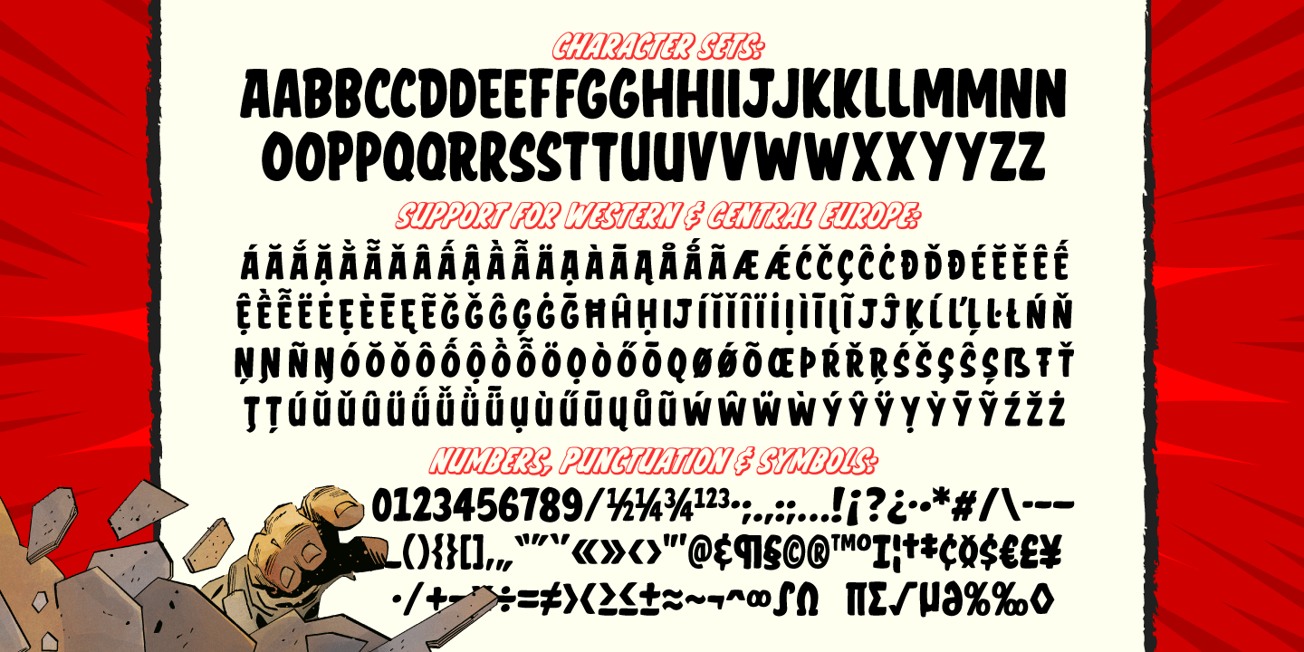 Clash of Titans Font Poster #8