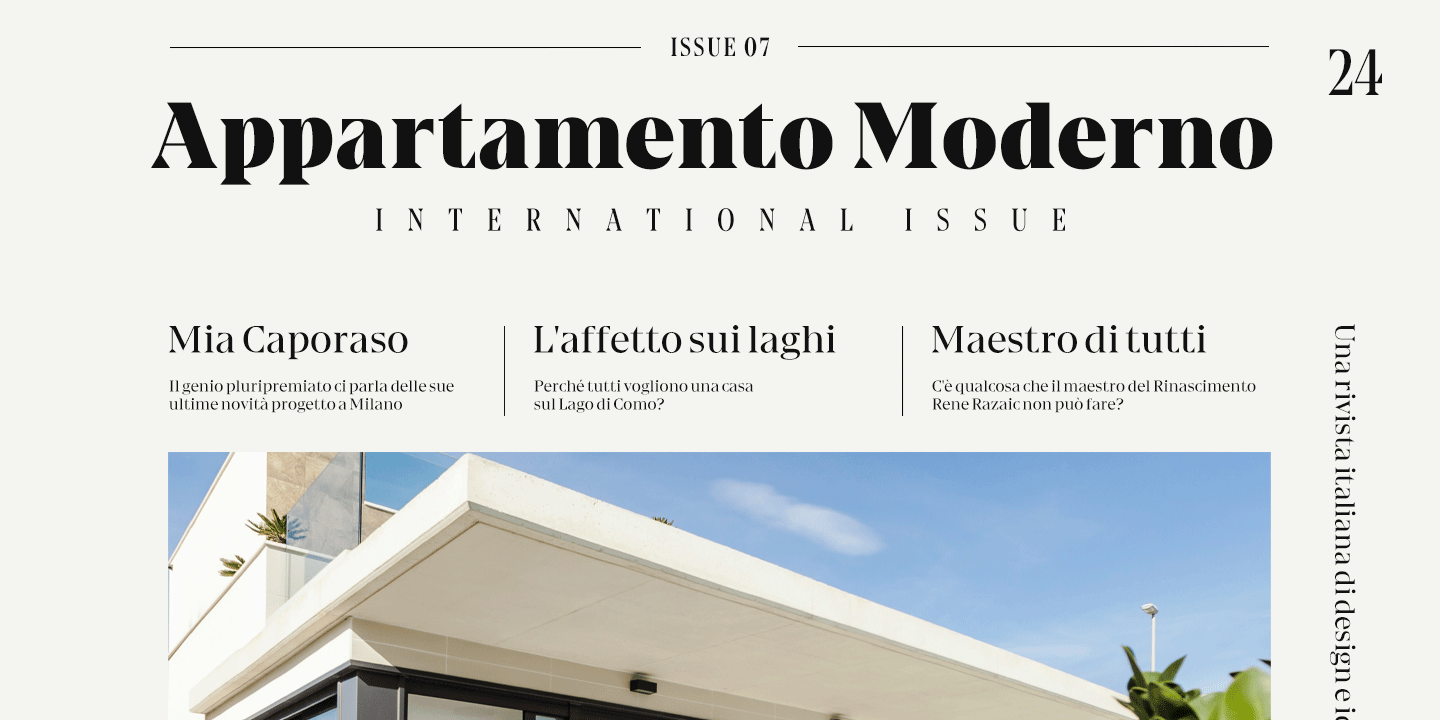 Gio Font Poster #1