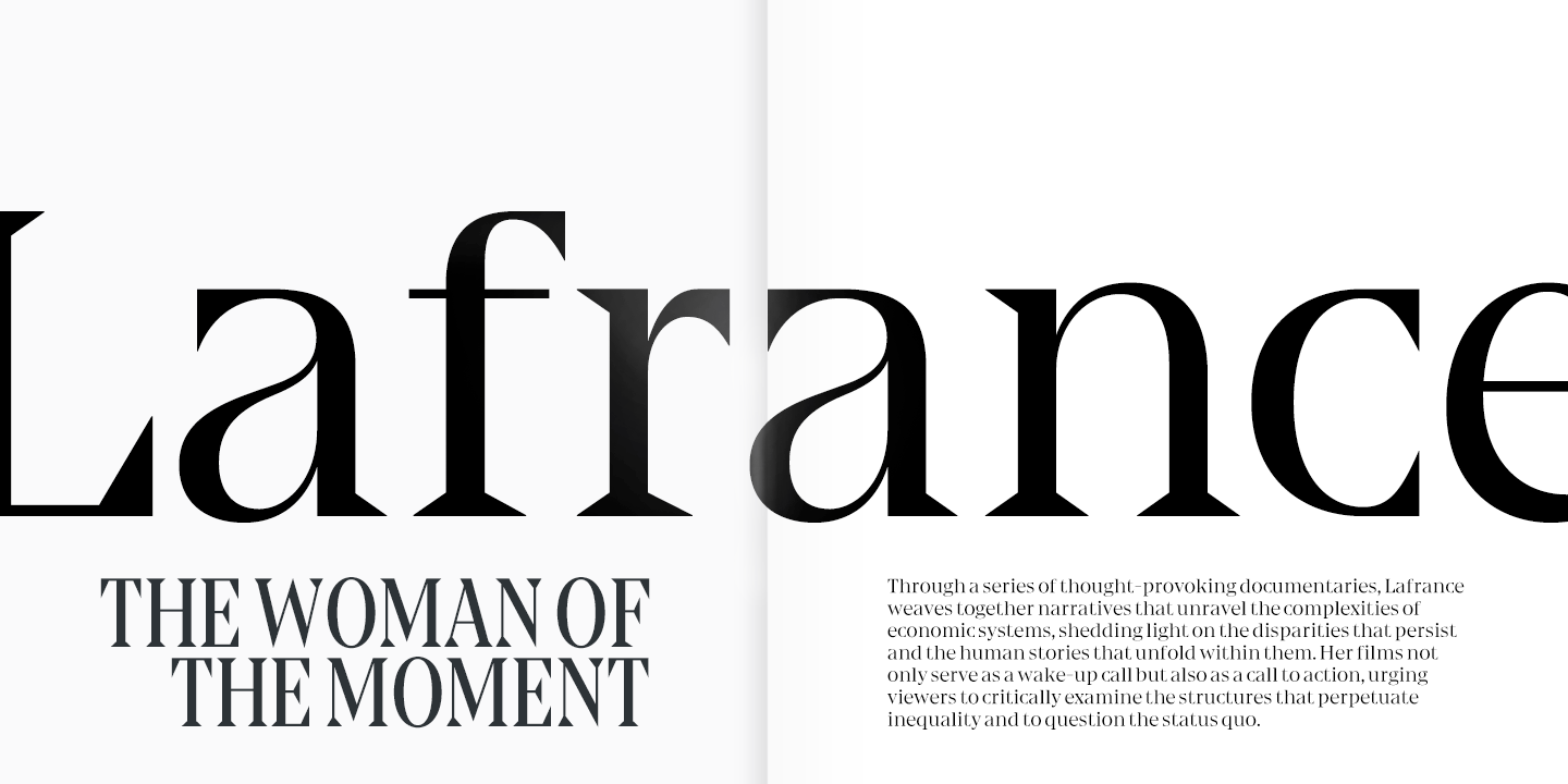 Gio Font Poster #1
