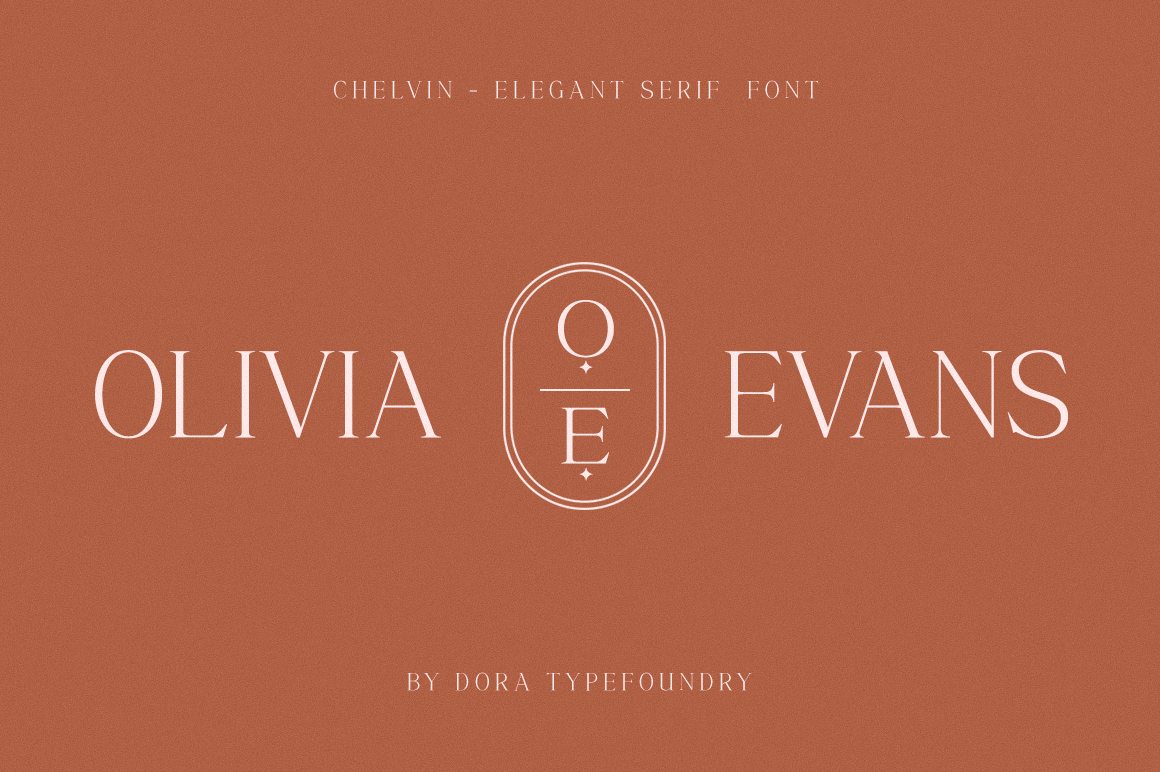 Chelvin Font Poster #1