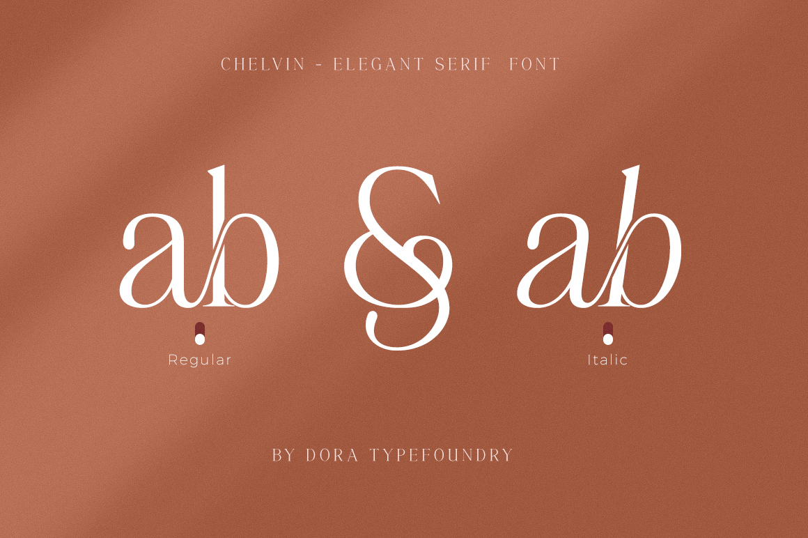 Chelvin Font Poster #1