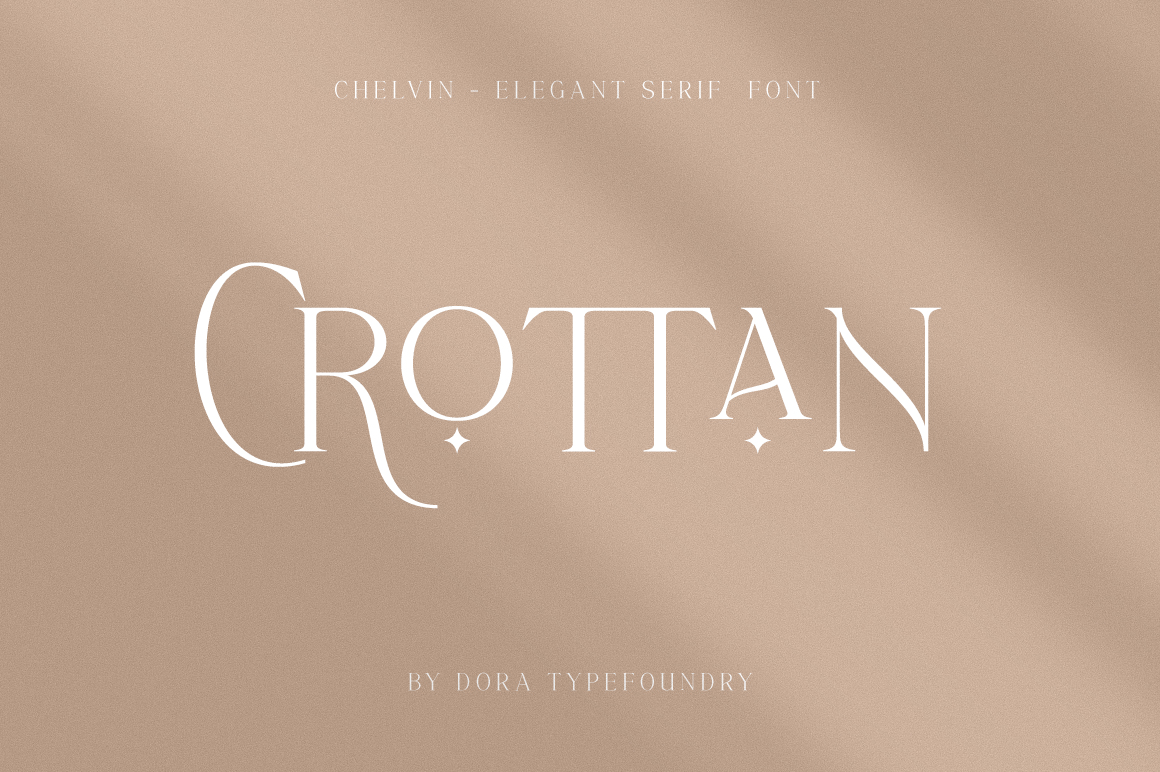 Chelvin Font Poster #1