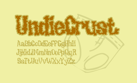 UndieCrust Font Poster #1