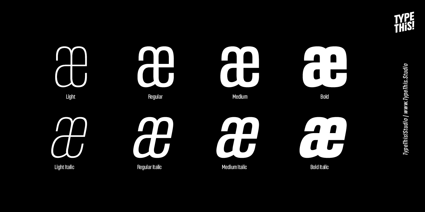 Headlines Core Font Poster #1