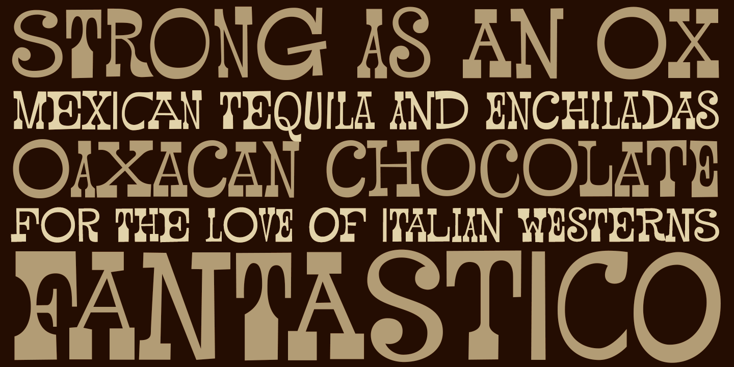 Pardner Font Poster #1