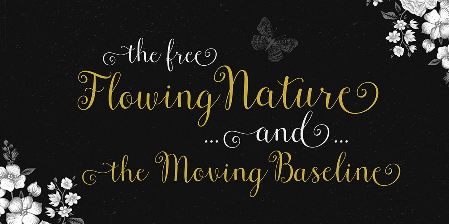 Cresilda Script Font Poster #5