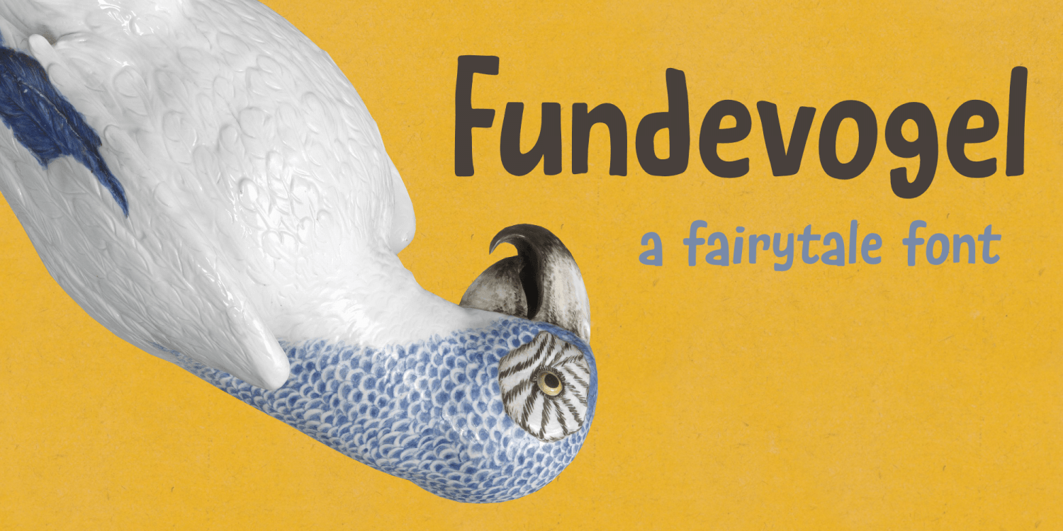 Fundevogel Font Poster #1