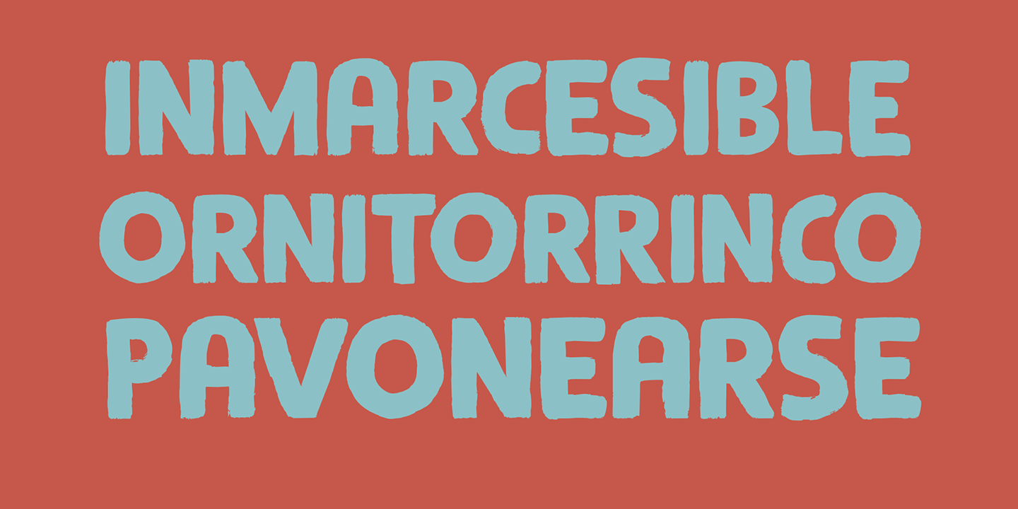 Visual Fantasy Font Poster #1