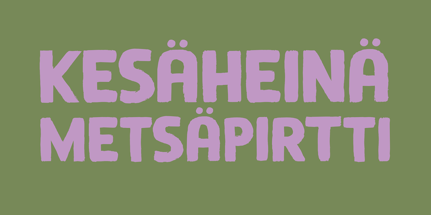 Visual Fantasy Font Poster #1