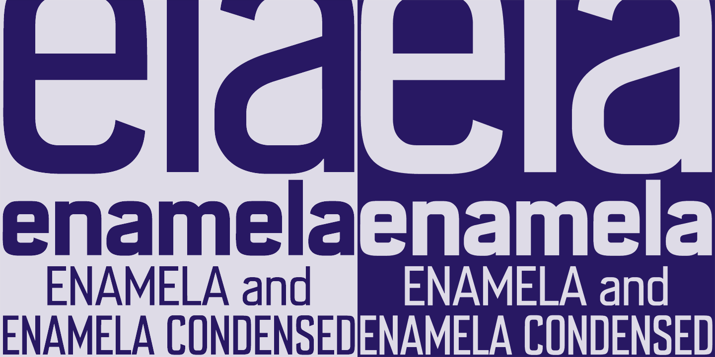 Enamela Font Poster #1