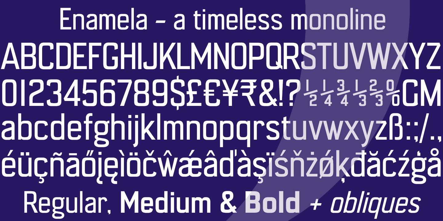 Enamela Font Poster #1