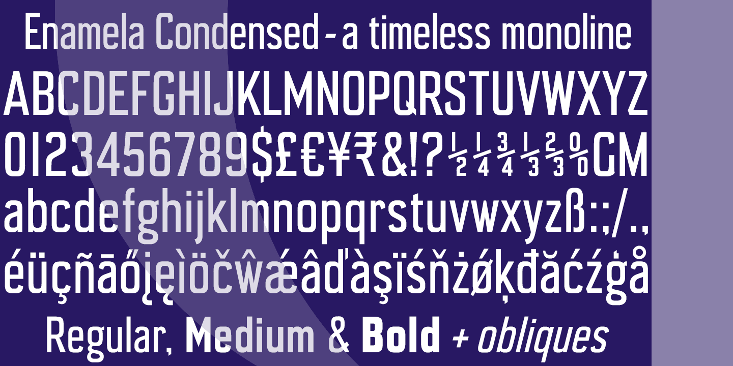 Enamela Font Poster #1