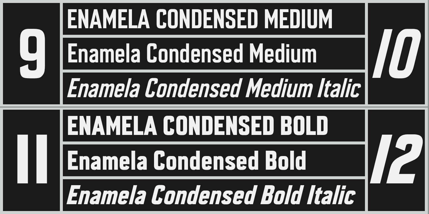 Enamela Font Poster #1