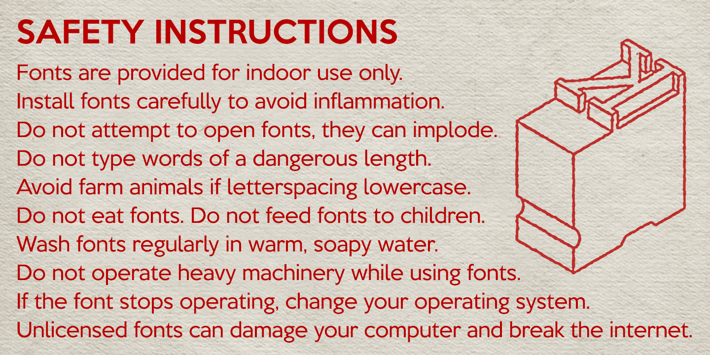 Keep Calm Font Poster #1
