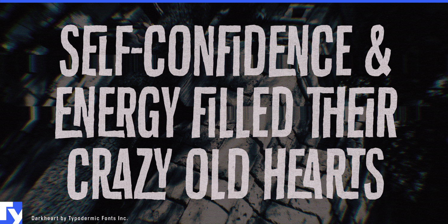 Darkheart Font Poster #1
