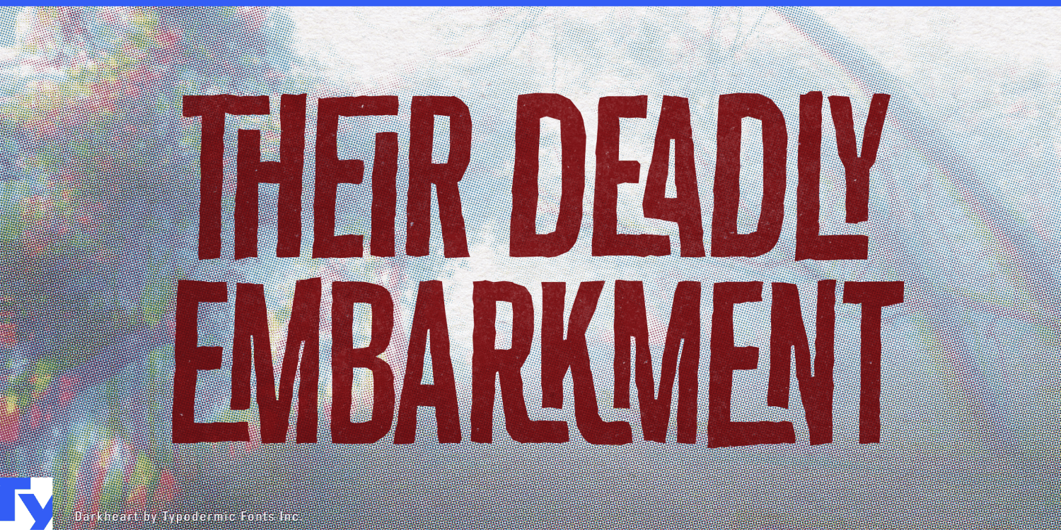 Darkheart Font Poster #1