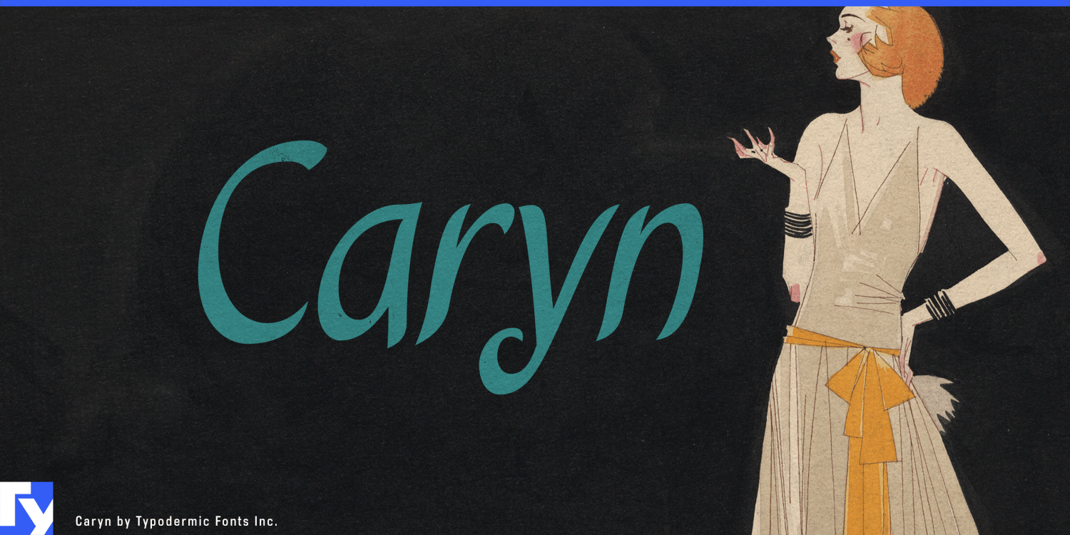 Caryn Font Poster #1