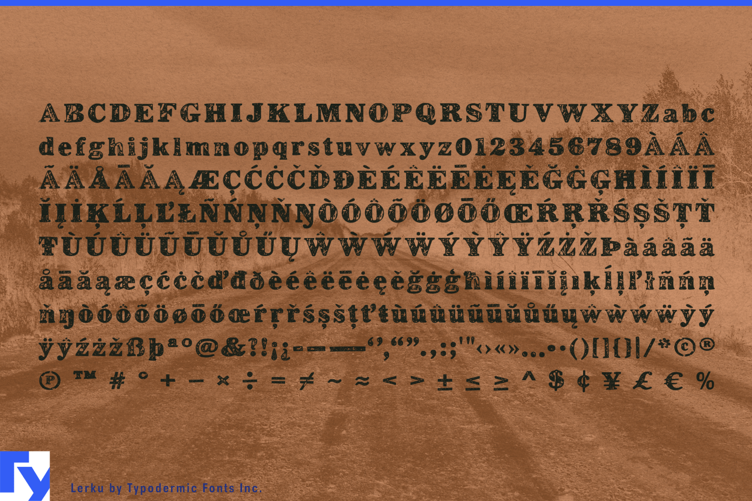 Lerku Font Poster #1