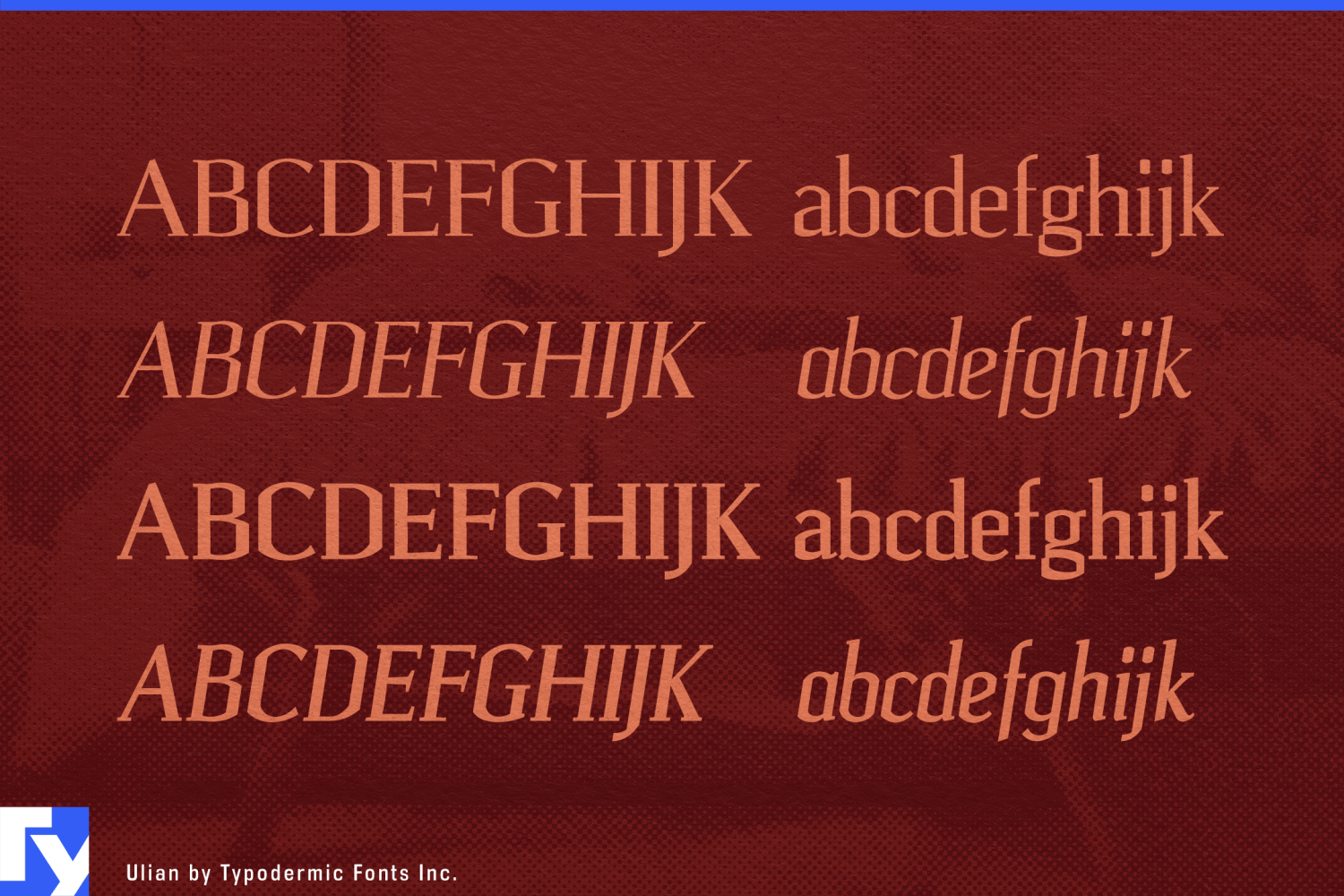 Ulian Font Poster #1