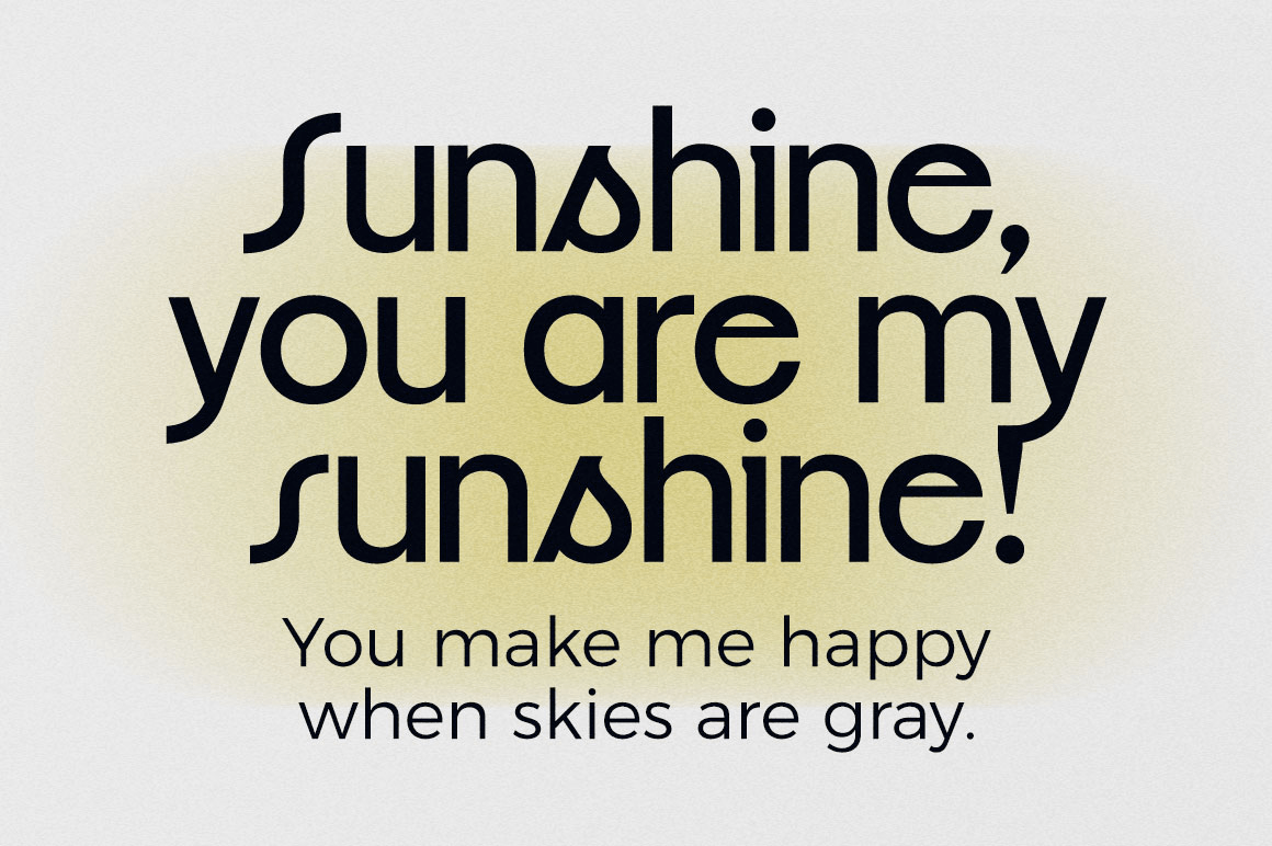 Arista Sans Font Poster #1