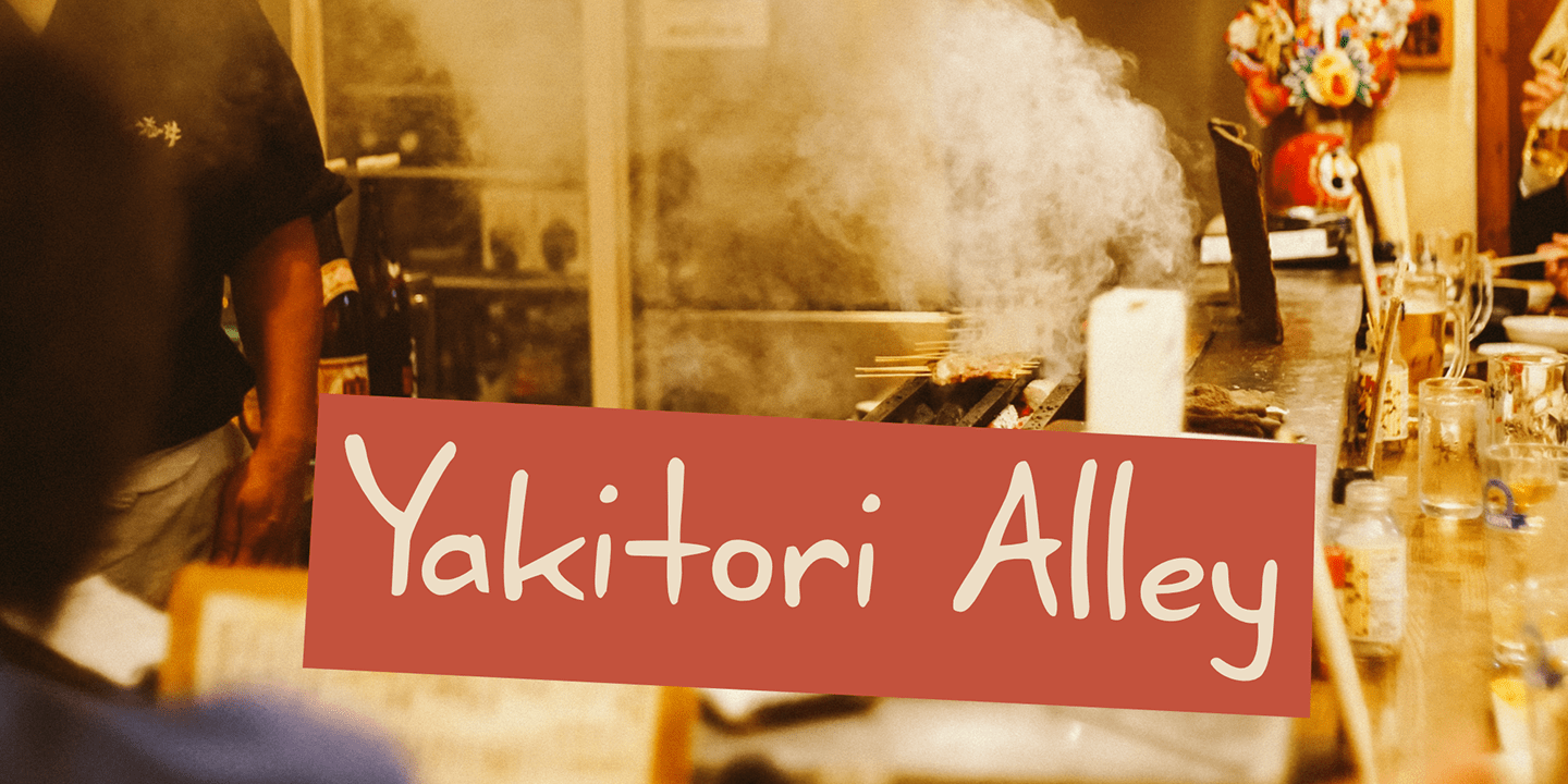Yakitori Alley Font Poster #1