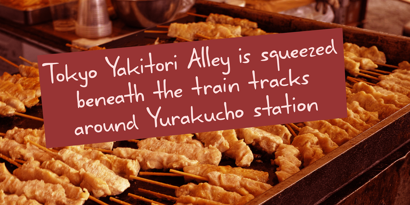 Yakitori Alley Font Poster #1