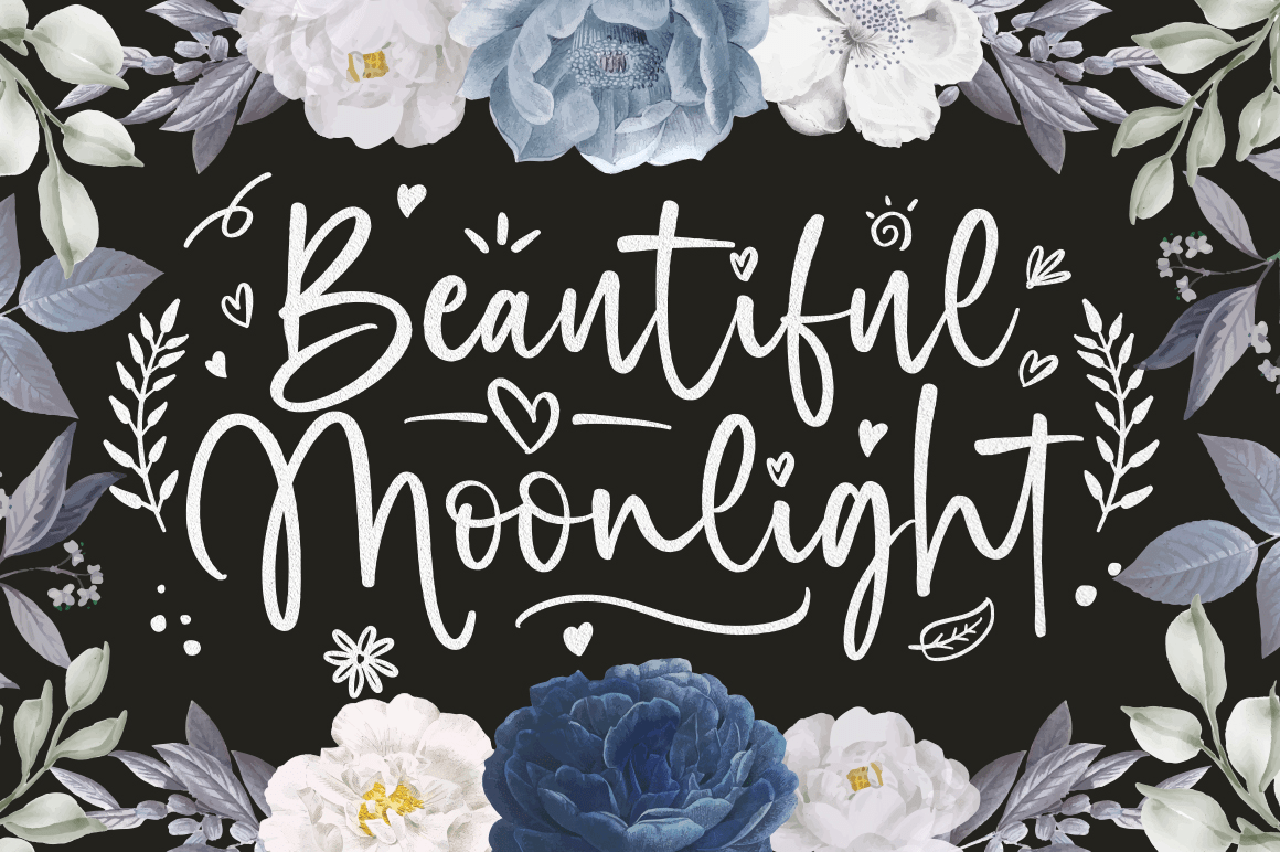Beautiful Moonlight Poster
