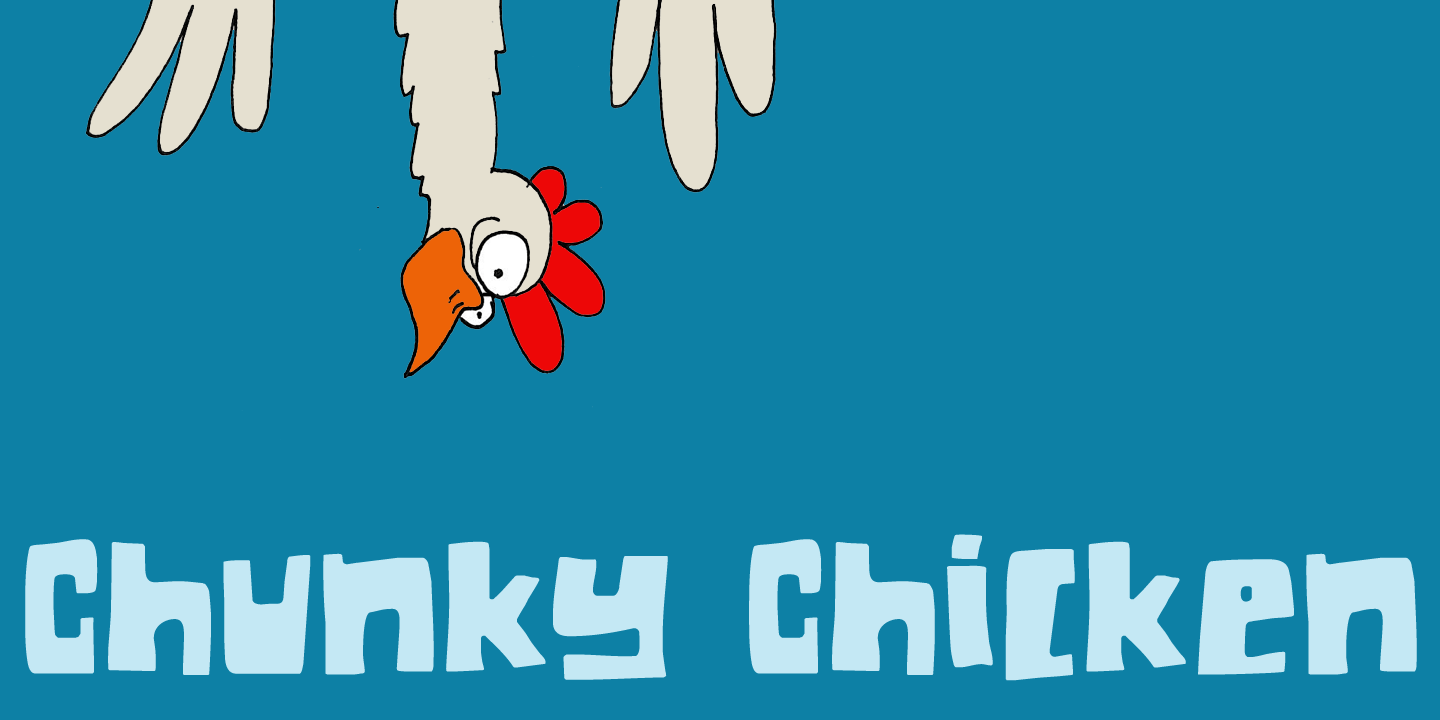 Chunky Chicken Poster