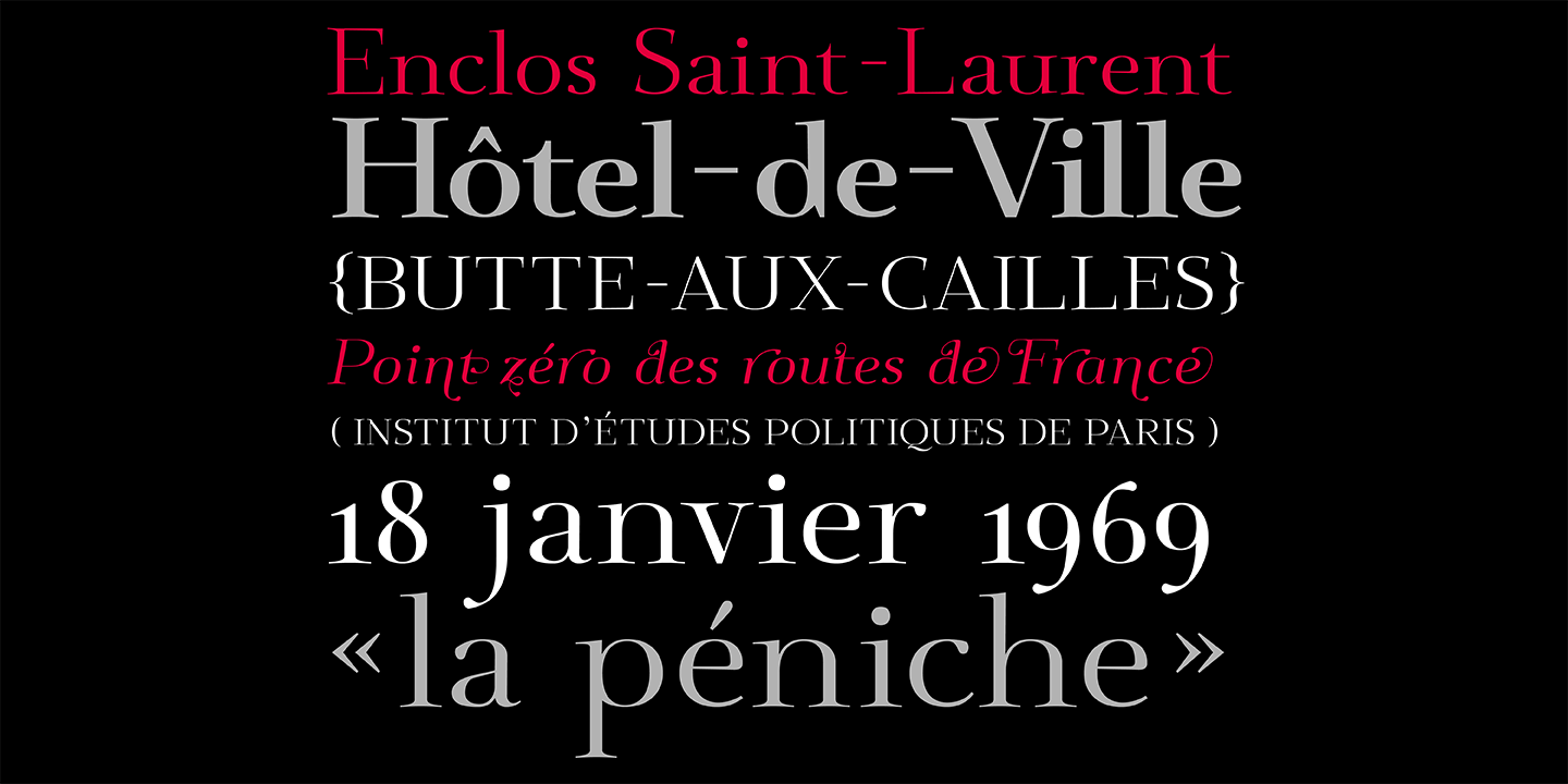 Deleplace Font Poster #1