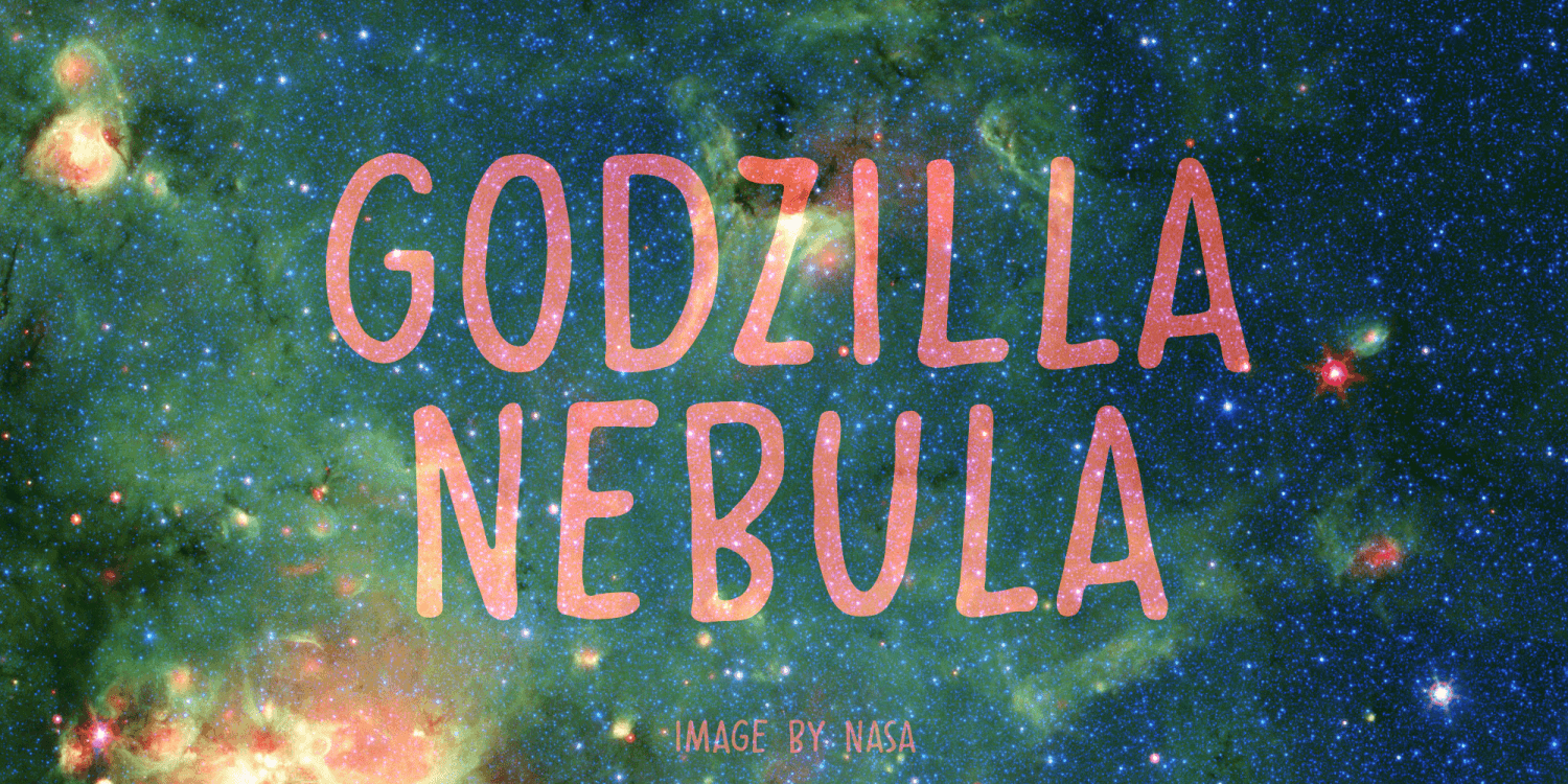 Cosmic Dust Font Poster #1