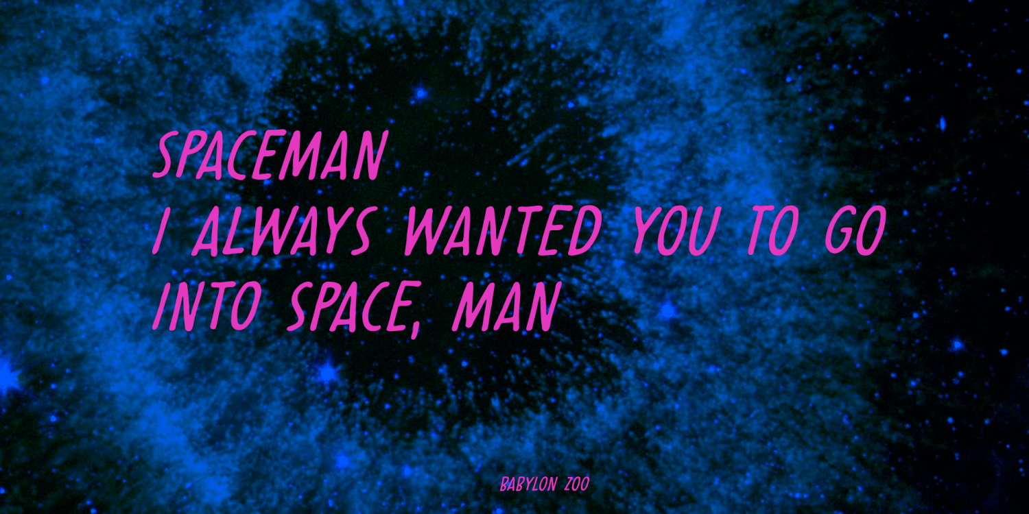 Cosmic Dust Font Poster #1