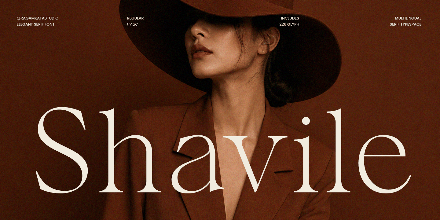 Shavile Font Family