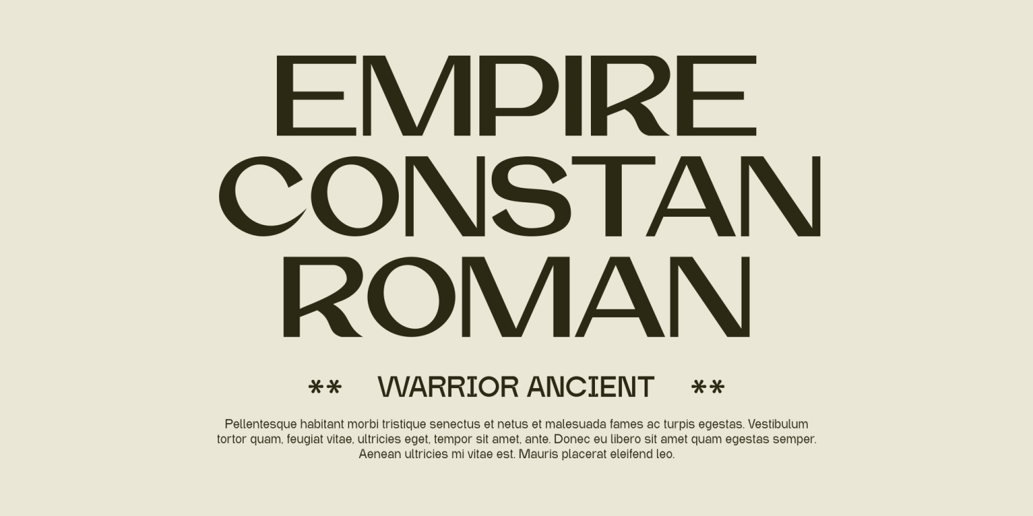Elygian Font Poster #1